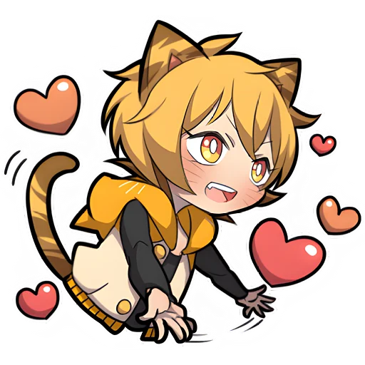 Эмодзи Тигренок