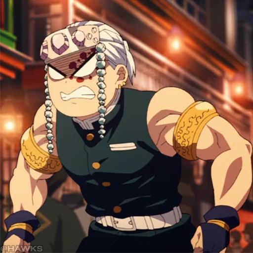 Эмодзи 💎 Tengen Uzui