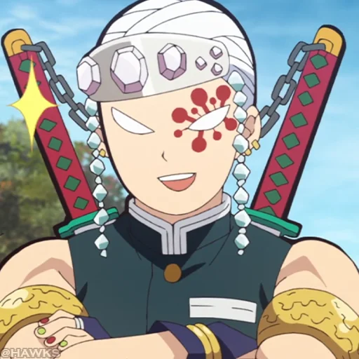 Эмодзи 💎 Tengen Uzui
