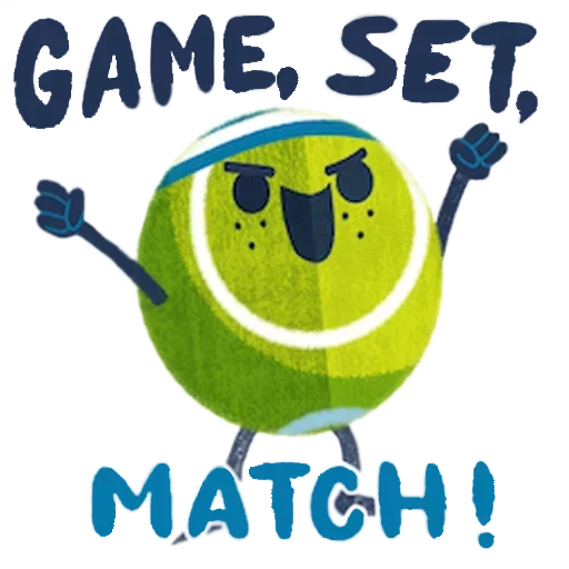 Эмодзи Tennis Time