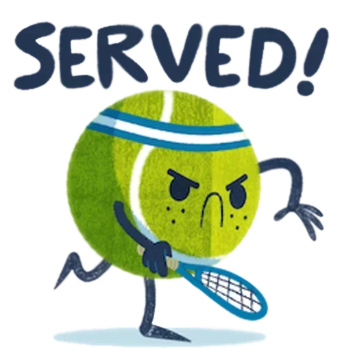 Эмодзи Tennis Time