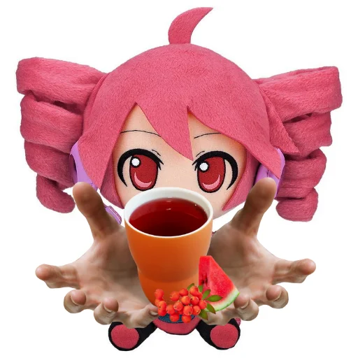 Эмодзи Тето и чай