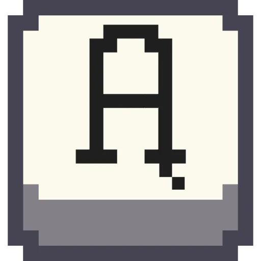 Эмодзи Pixel Latin