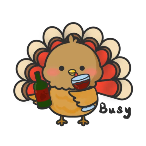 Эмодзи Thanksgiving Turkey