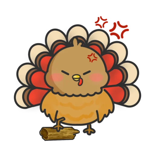 Эмодзи Thanksgiving Turkey