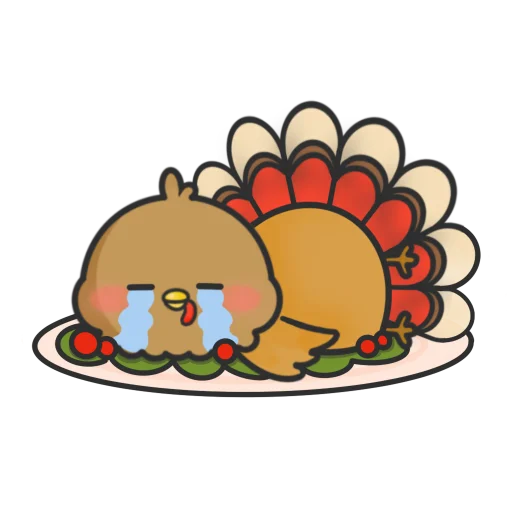 Эмодзи Thanksgiving Turkey