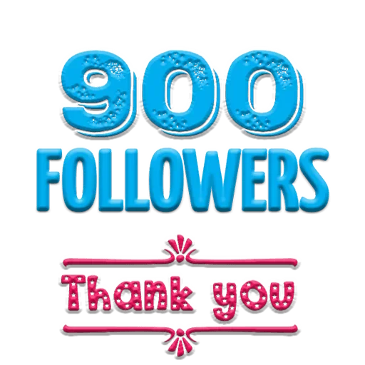 Эмодзи Thank you Followers