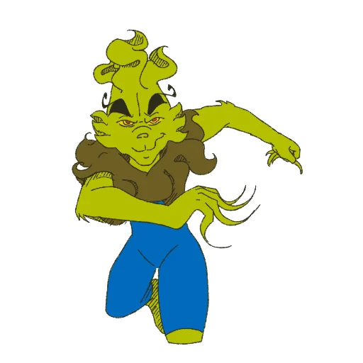 Эмодзи The Grinch by