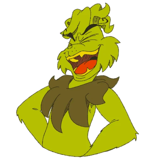 Эмодзи The Grinch by