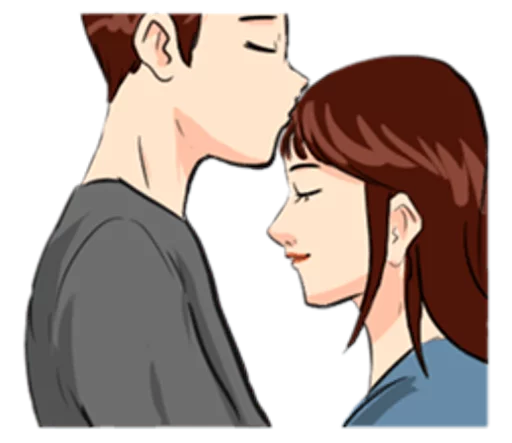 Эмодзи The Kissing