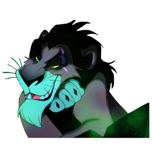 Эмодзи The Lion King Scar