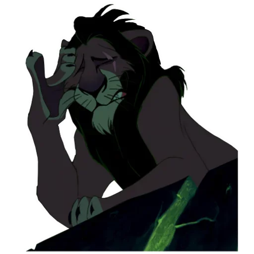 Эмодзи The Lion King Scar