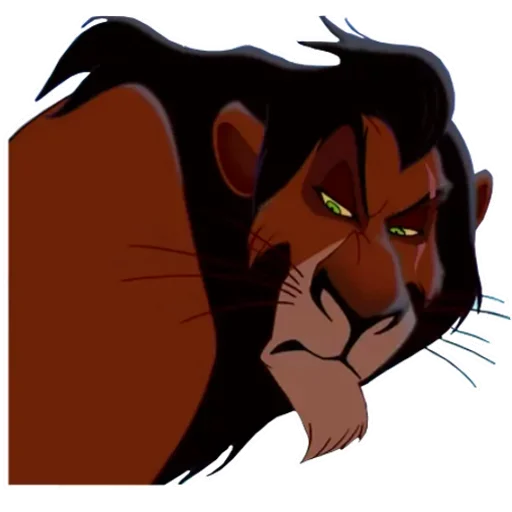 Эмодзи The Lion King Scar