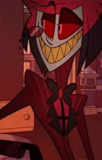 Эмодзи Alastor | Hazbin hotel