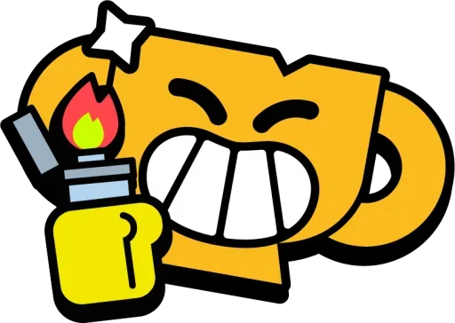 Эмодзи Brawl Stars trophy