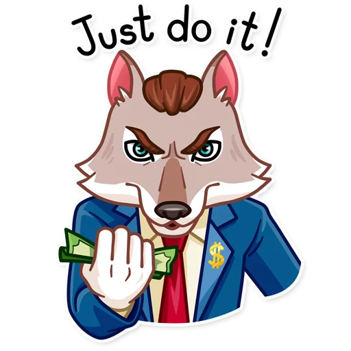 Эмодзи The Wolf of Wall Street