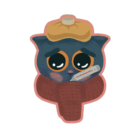 Эмодзи The cat named Mouse