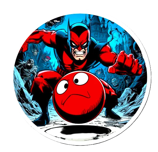 Эмодзи The red ball