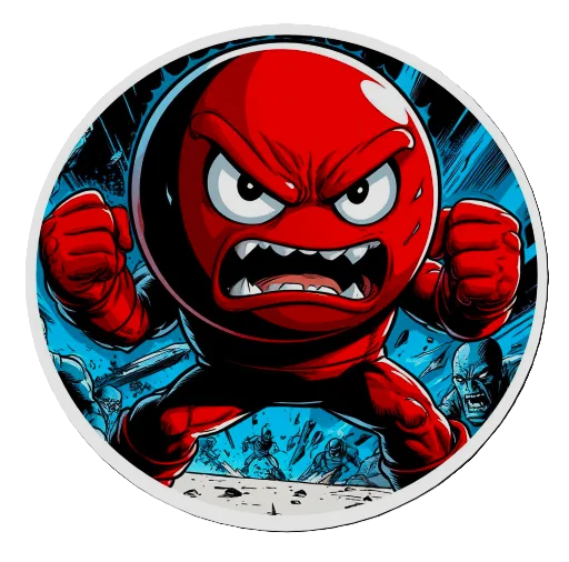 Эмодзи The red ball