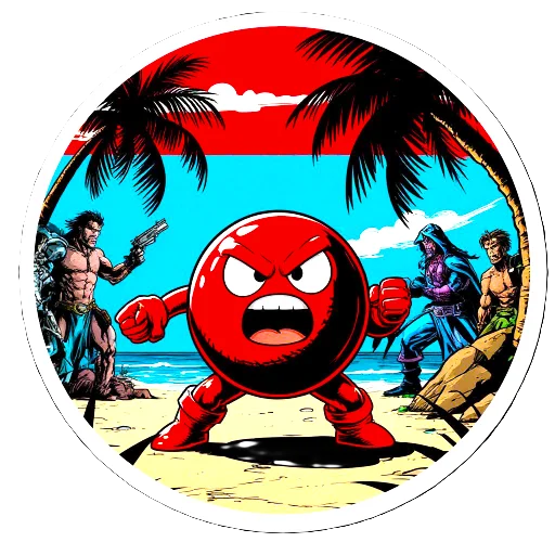 Эмодзи The red ball