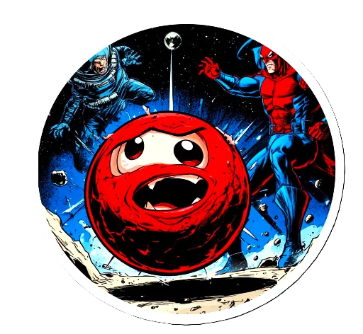 Эмодзи The red ball