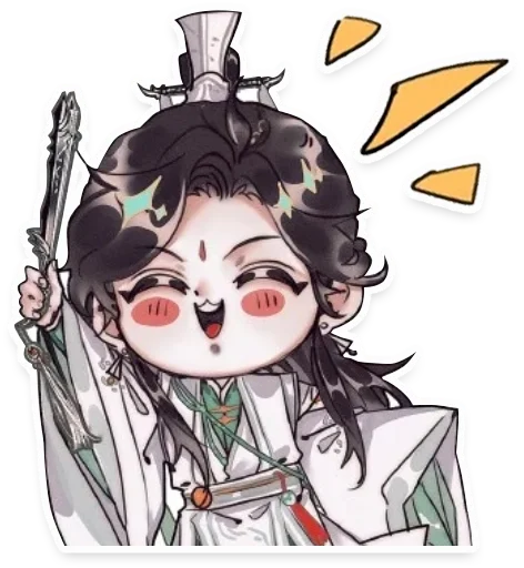 Эмодзи Tian Guan Ci Fu