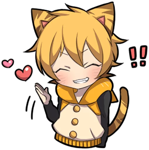 Эмодзи Tiger Kitten by SR