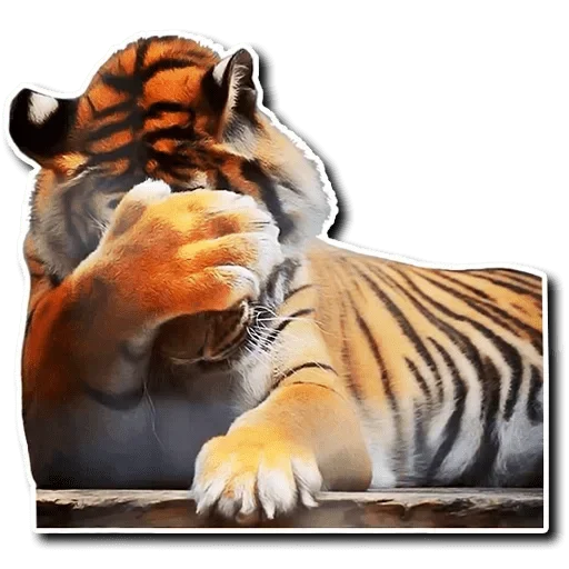 Эмодзи Tiger Tiger