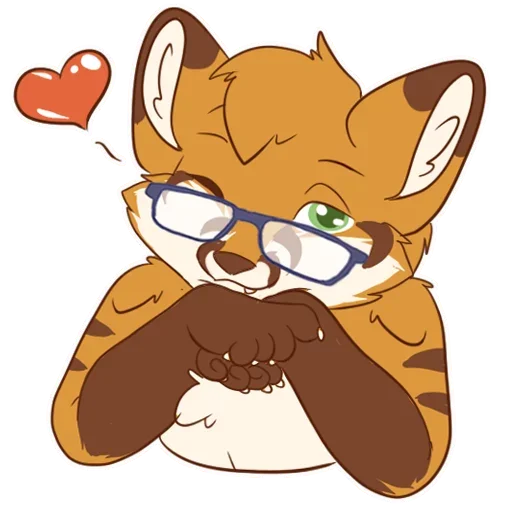 Эмодзи Tiger Fox