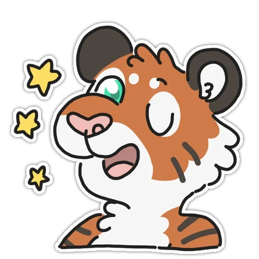 Эмодзи Tiger