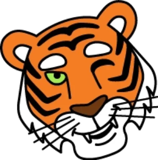 Эмодзи Tiger
