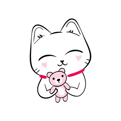 Эмодзи TikTok Kot