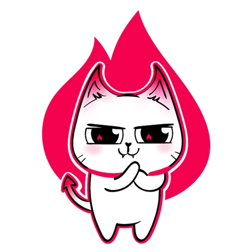 Эмодзи TikTok Kot