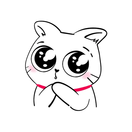 Эмодзи TikTok Kot