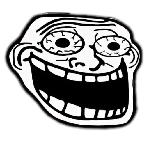 Эмодзи Троллфейсы