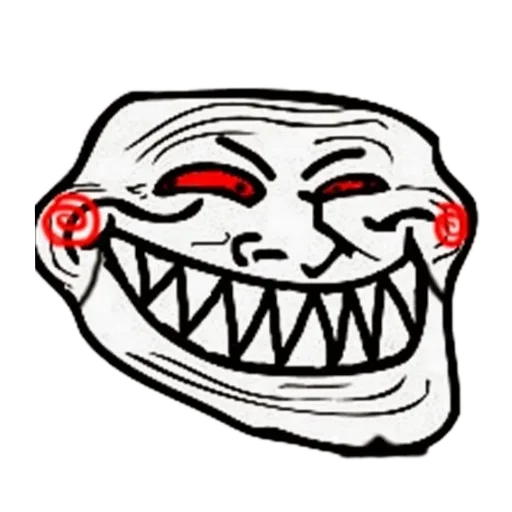 Эмодзи Троллфейсы