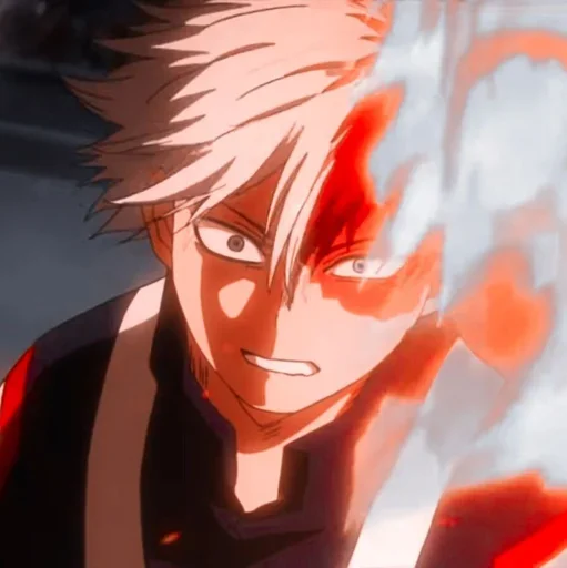 Эмодзи Shouto Todoroki