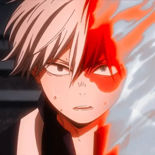Эмодзи Shouto Todoroki