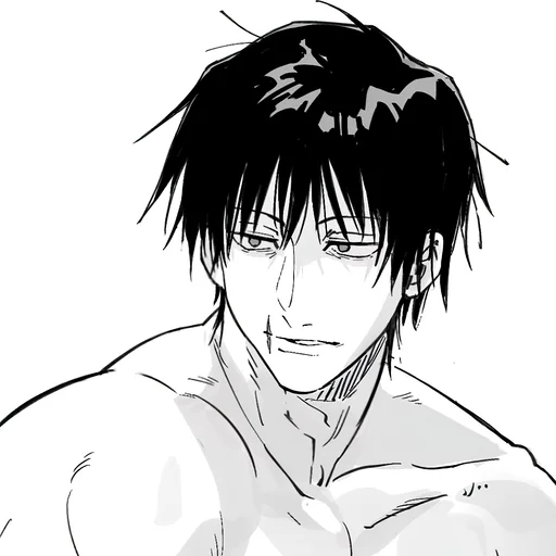 Эмодзи Toji Fushiguro | Jujutsu Kaisen