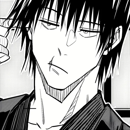 Эмодзи Toji Fushiguro | Jujutsu Kaisen