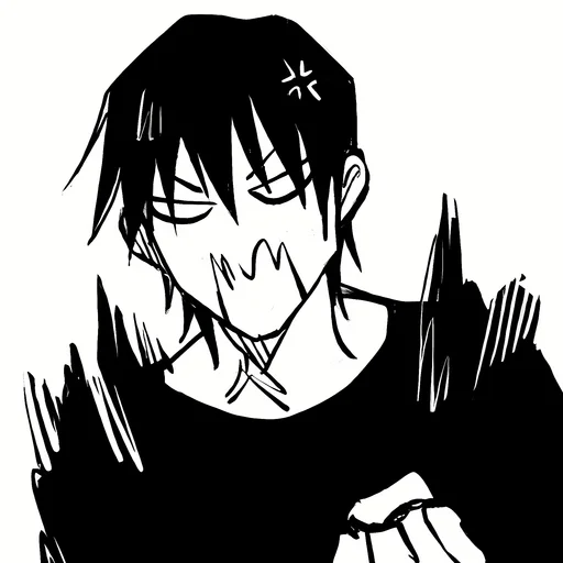 Эмодзи Toji Fushiguro | Jujutsu Kaisen