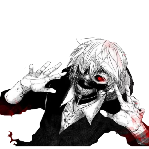 Эмодзи Tokyu Ghoul ❤️