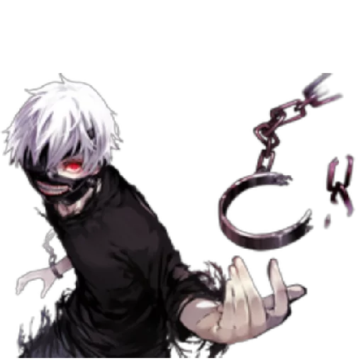 Эмодзи Tokyu Ghoul ❤️