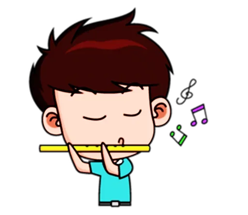 Эмодзи Chibi Dream Team - Tom and Jane