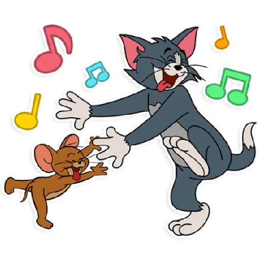 Эмодзи Tom and Jerry