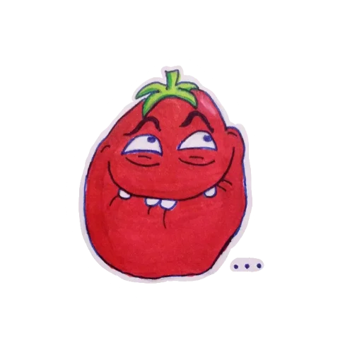 Эмодзи Мемный помидор