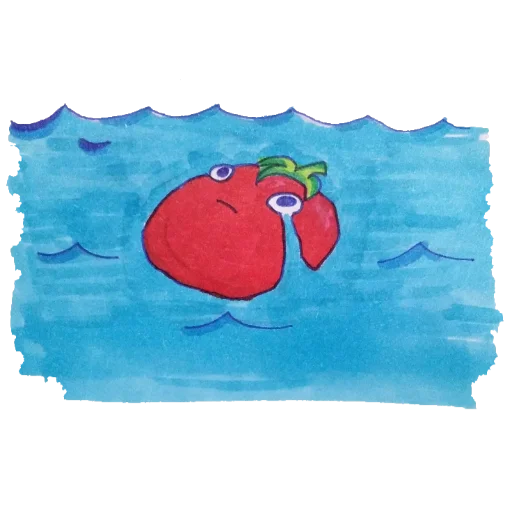 Эмодзи Мемный помидор