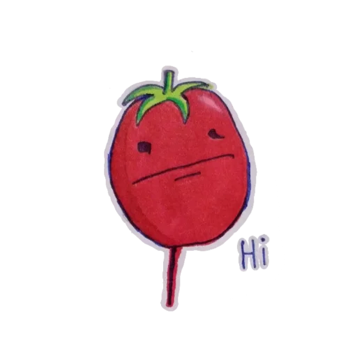 Эмодзи Мемный помидор