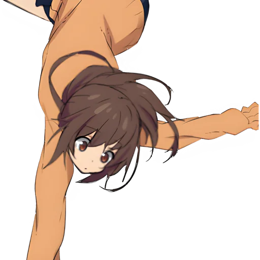 Эмодзи Томная тян 2