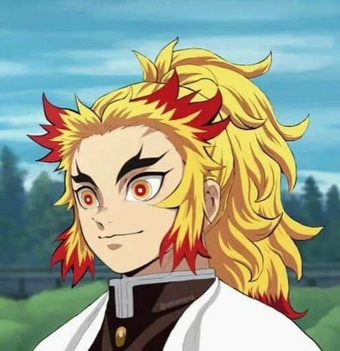 Эмодзи Kyojuro Rengoku